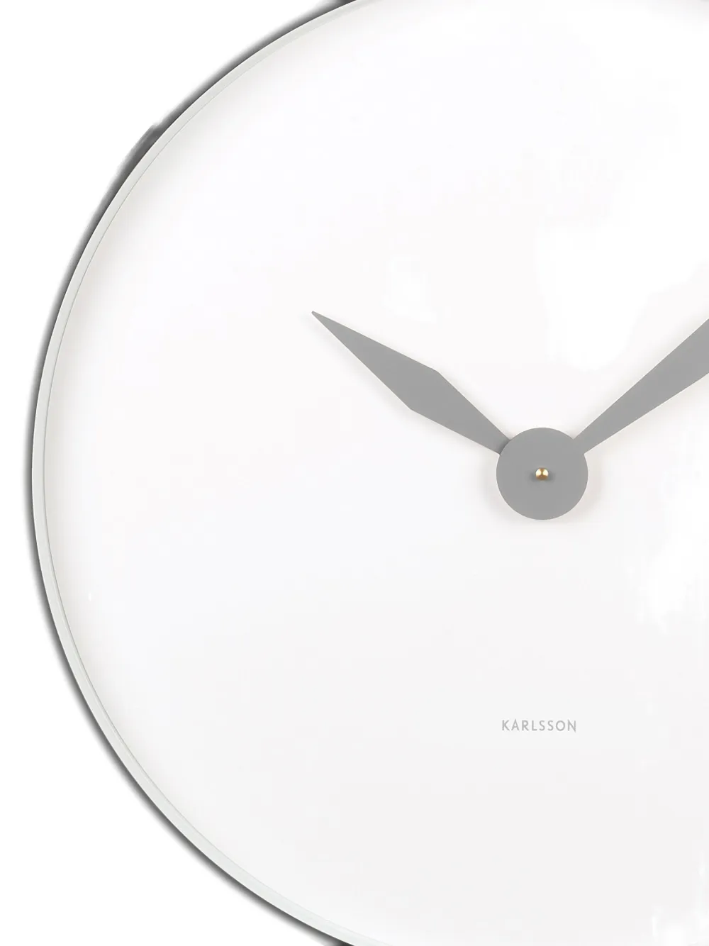 Karlsson Albatross Wall Clock In Black