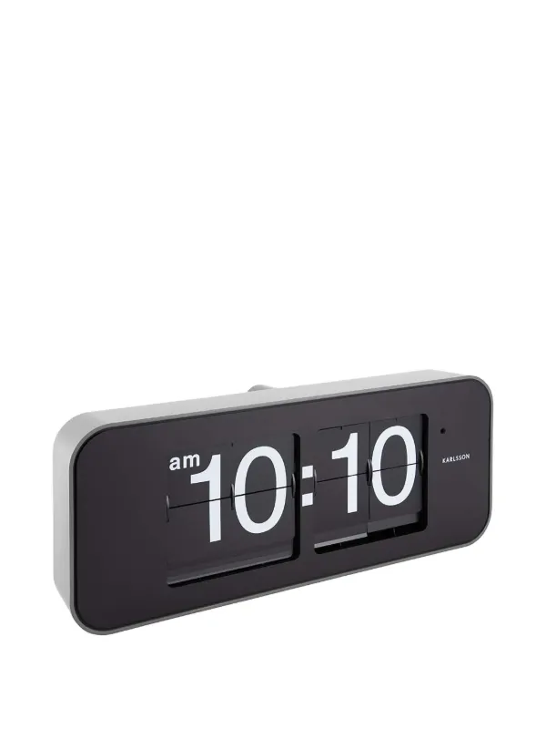 Karlsson Flip Clock | Black | FARFETCH
