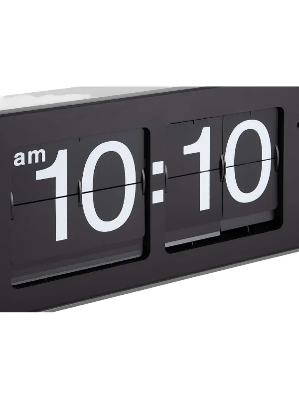 Karlsson Flip Clock | Black | FARFETCH