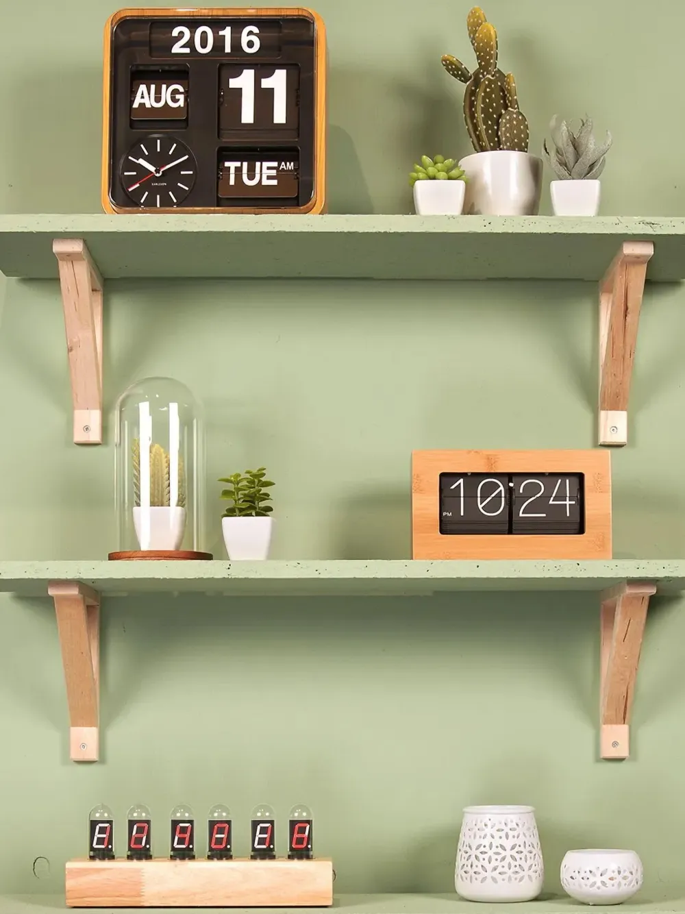 Karlsson horloge bloc à affichage style feuillets évolutifs | Horloges | Image 2