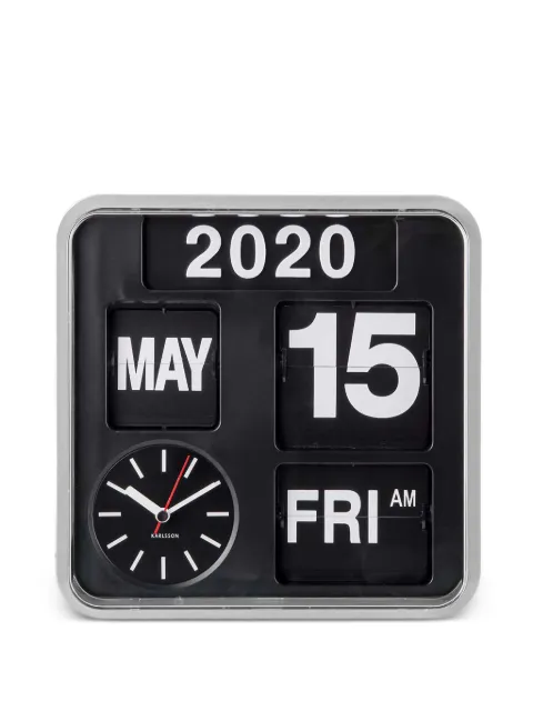 Karlsson mini square flip wall clock