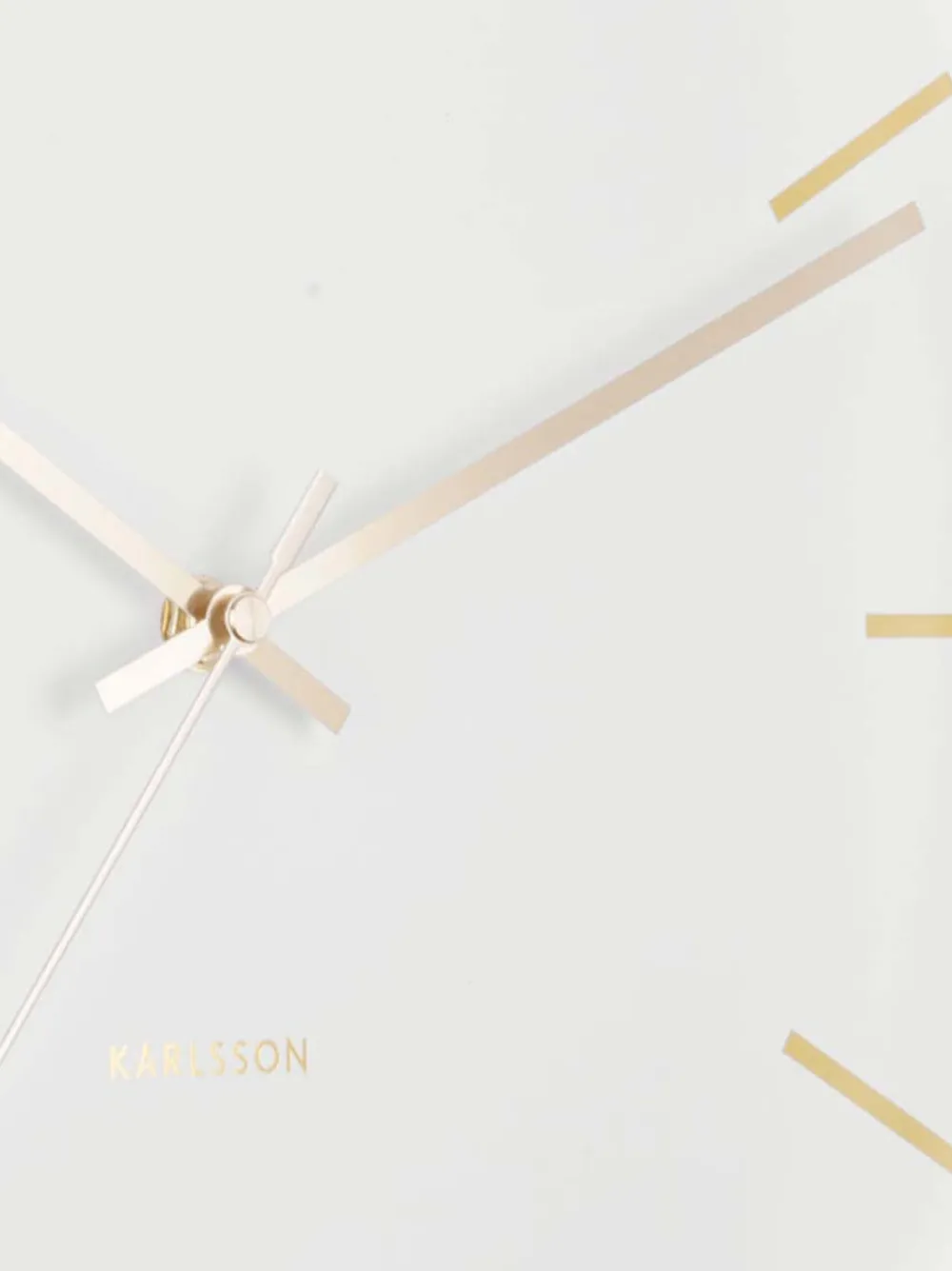  Karlsson Globe Wall Clock - White 