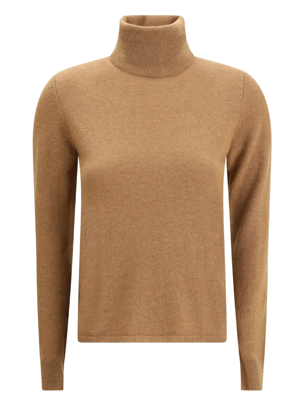 Max Mara Educata Turtleneck Sweater In Brown