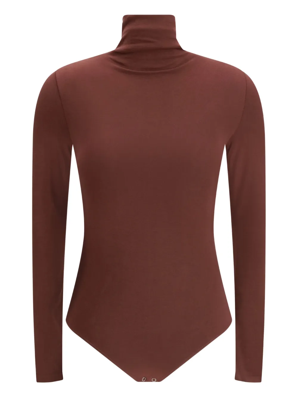 Wolford Colorado string turtleneck long-sleeved body | Brown | Image 1