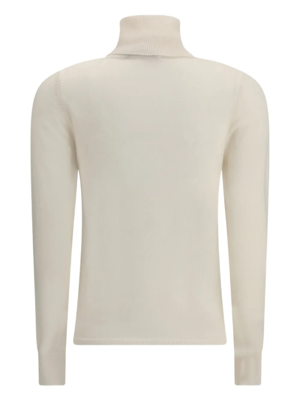 Max Mara Educata Turtleneck Sweater In White