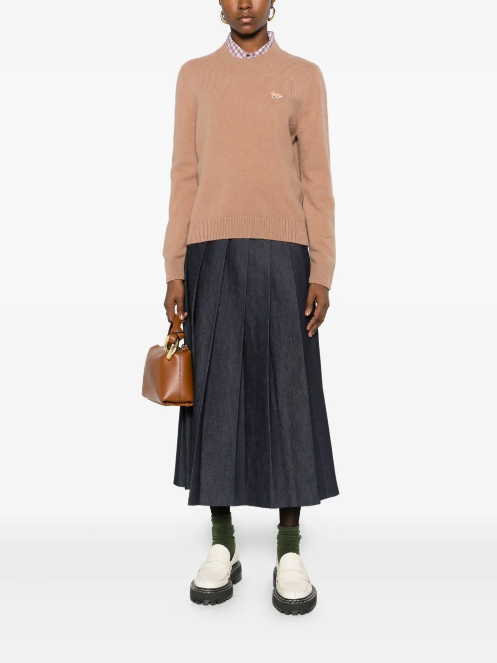 Maison Kitsuné suéter con bordado Fox | Suéteres | Image 2