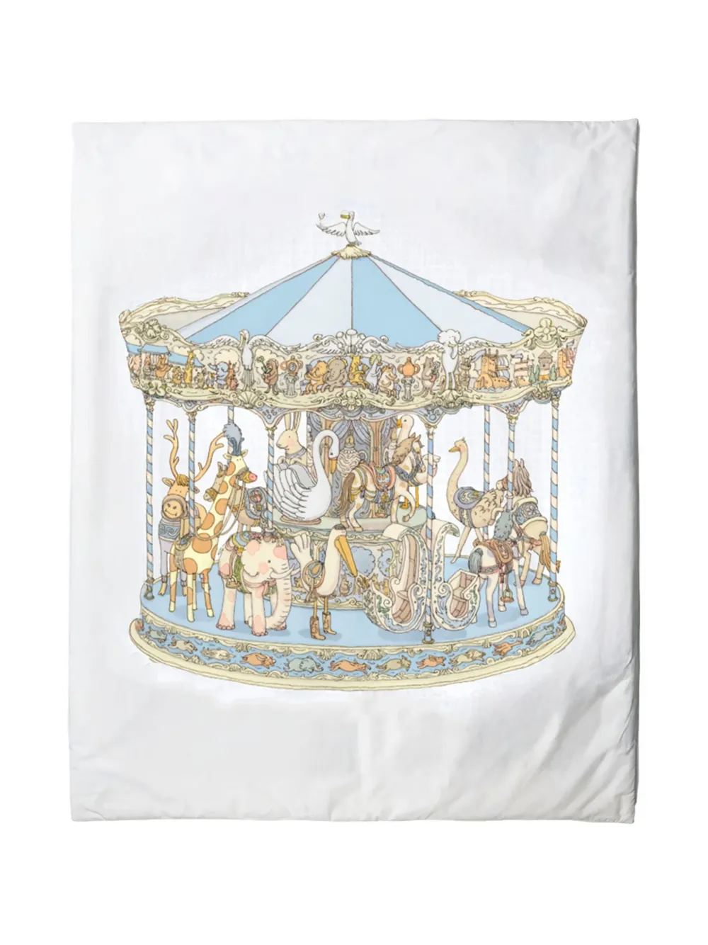 Atelier Choux reversible padded blanket | White | Image 1