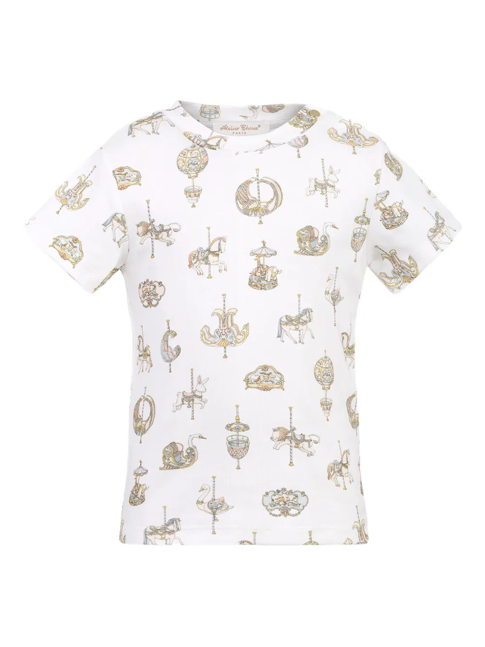 Atelier Choux playera Illustrations | blanco | Image 1