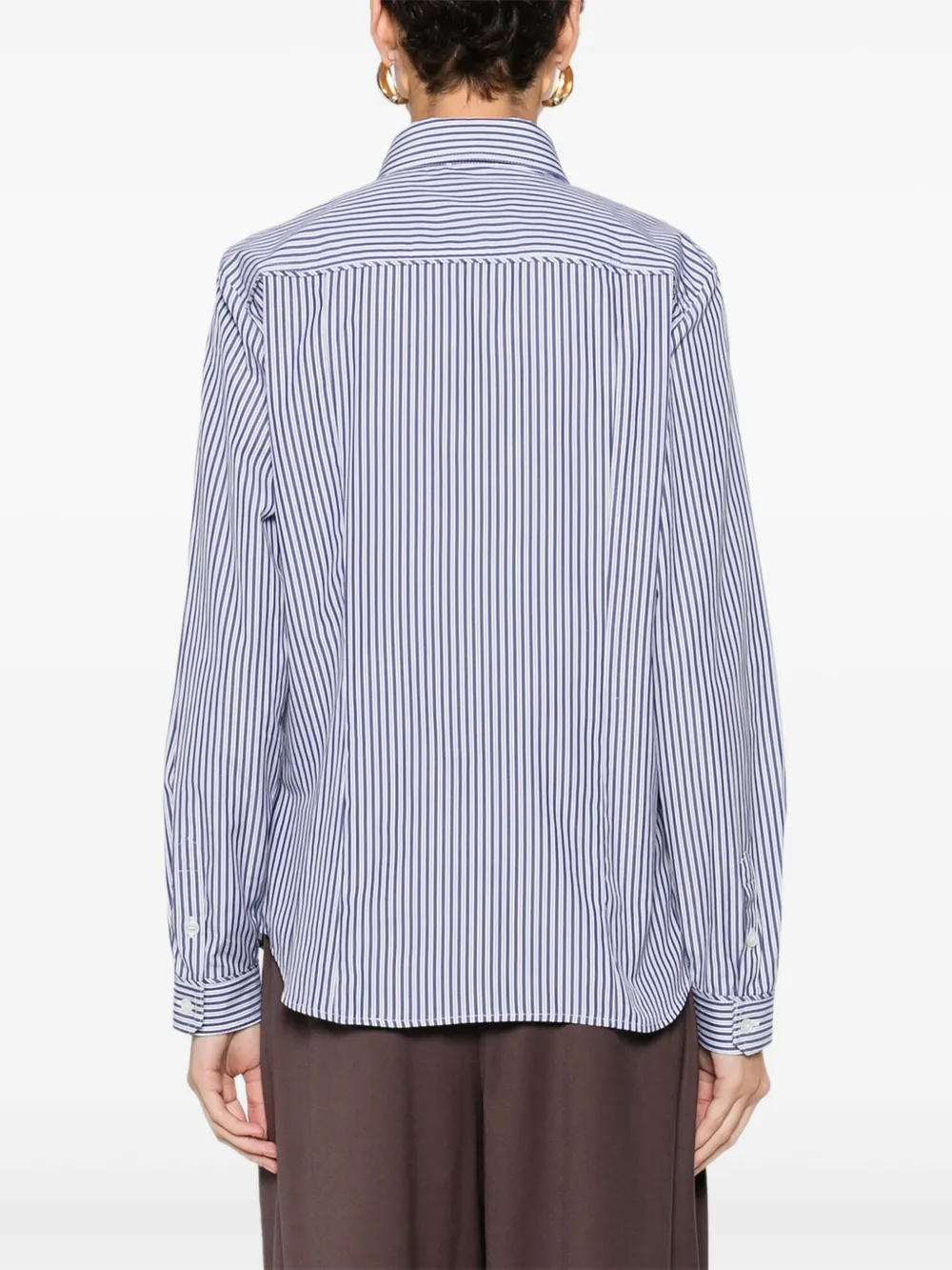 Marella Apice gestreepte blouse Blauw