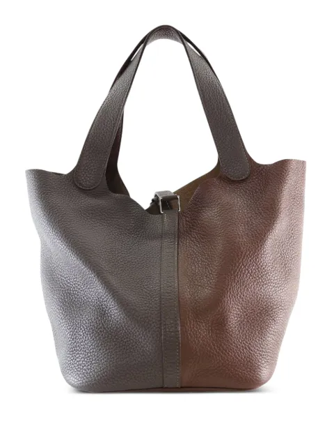 Hermès Pre-Owned 2012 Bicolor Togo Picotin 22 handbag