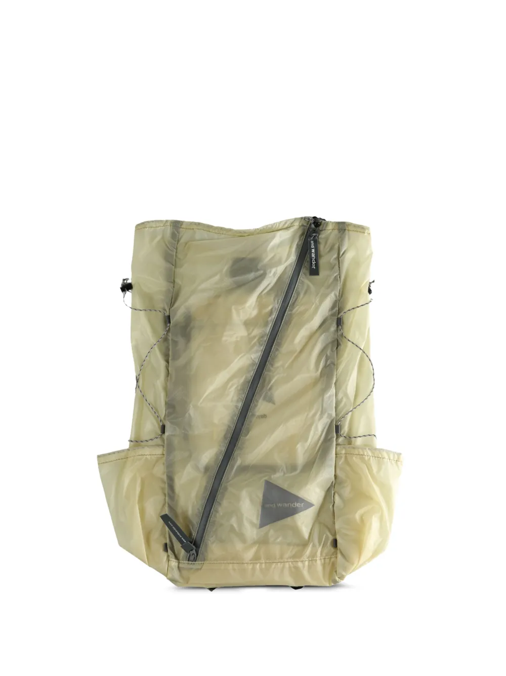 and Wander zip-fastening backpack bag | Neutrals | Image 1