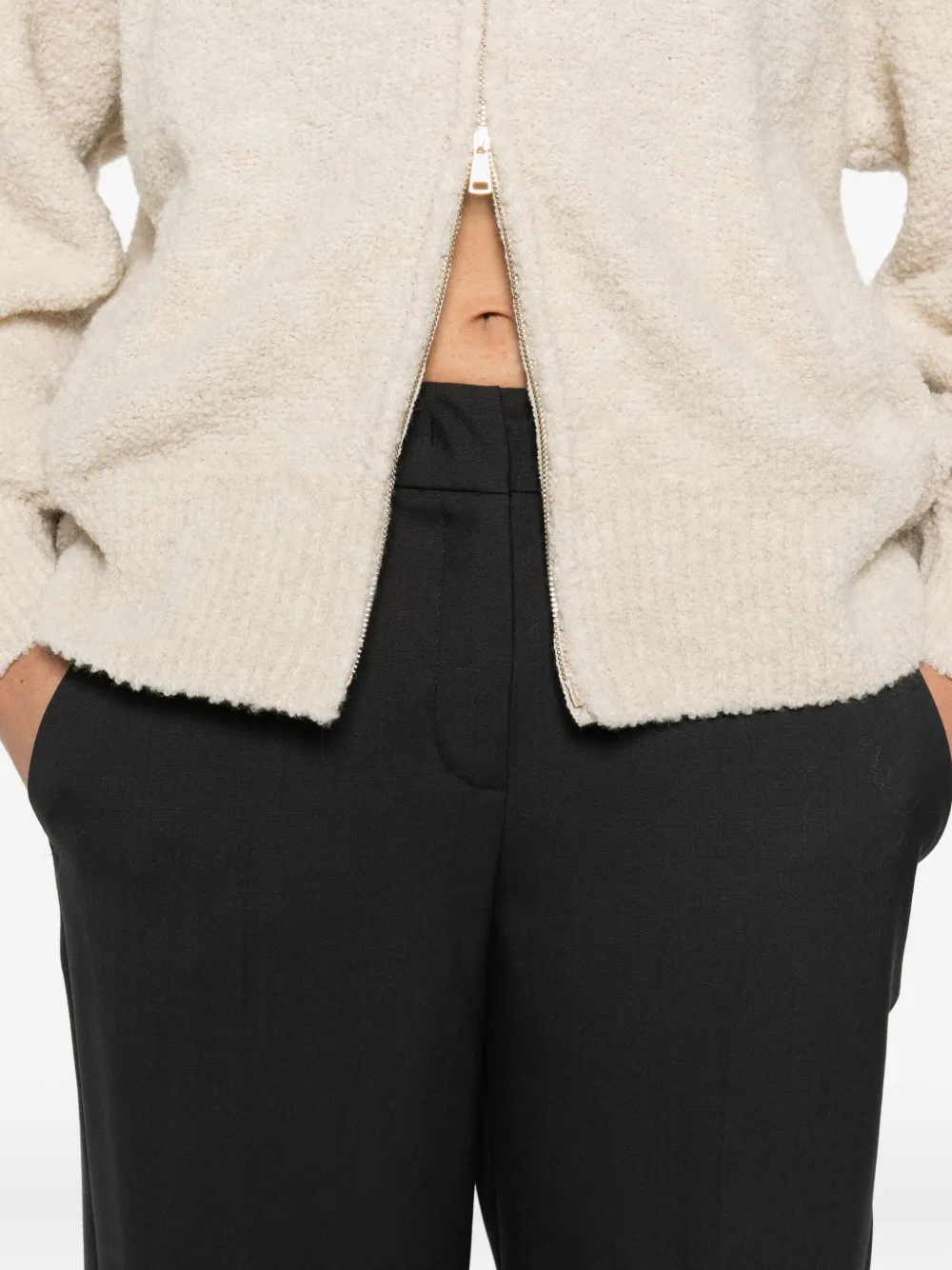 Marella Matrice Trousers In Gray