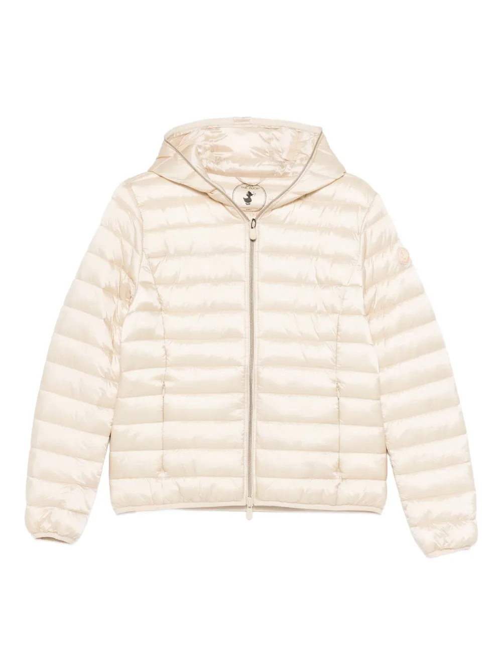 Save The Duck Alexis hooded zip-up jacket | White | Image 1