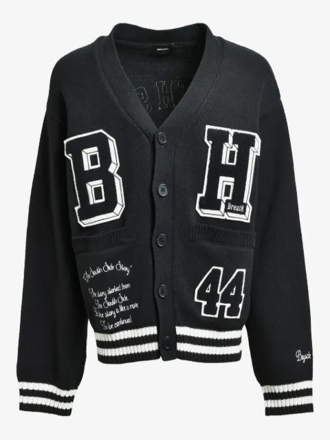 BREATH BH-patch cardigan