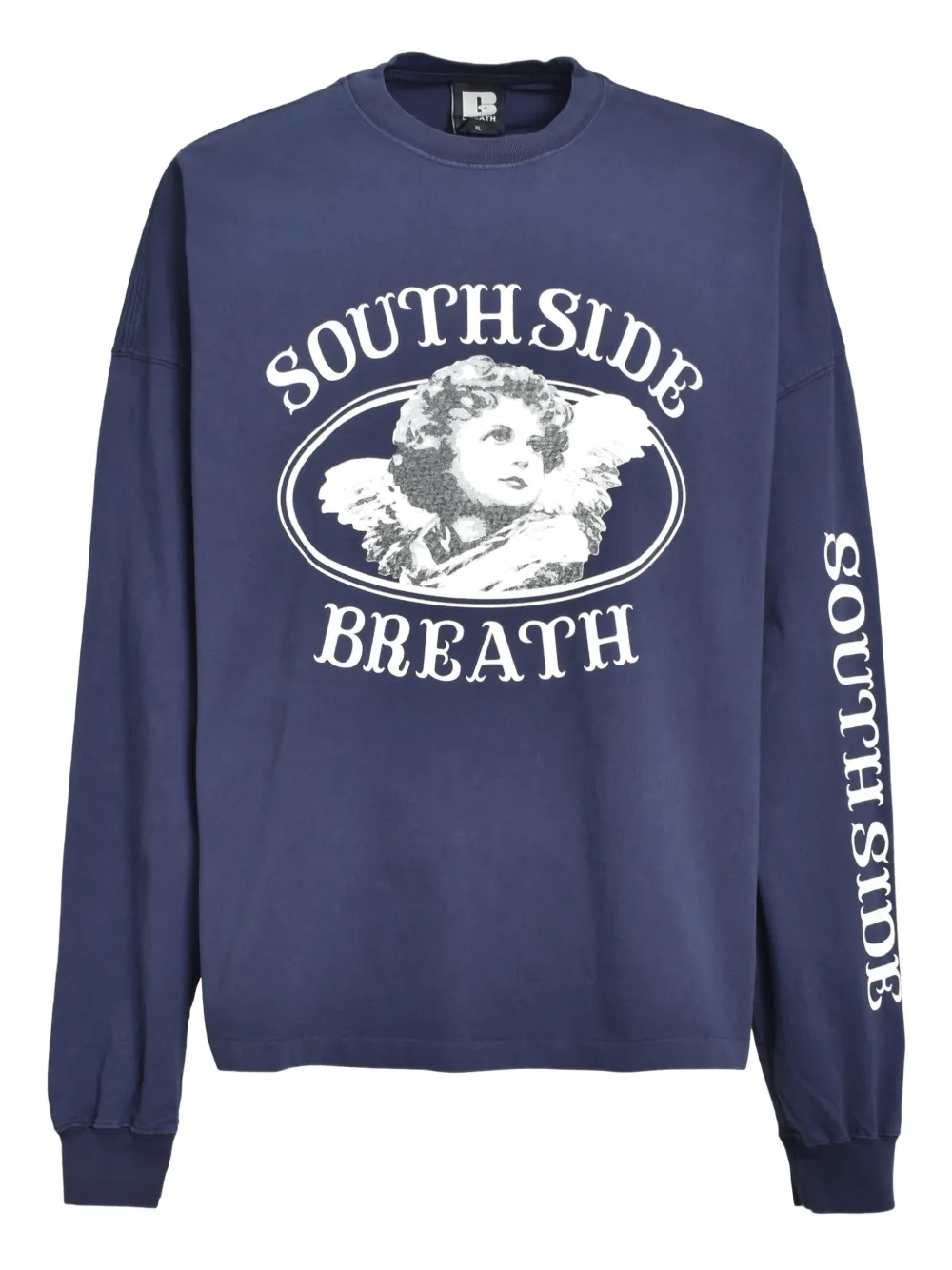 BREATH playera Angel con logo | azul | Image 1