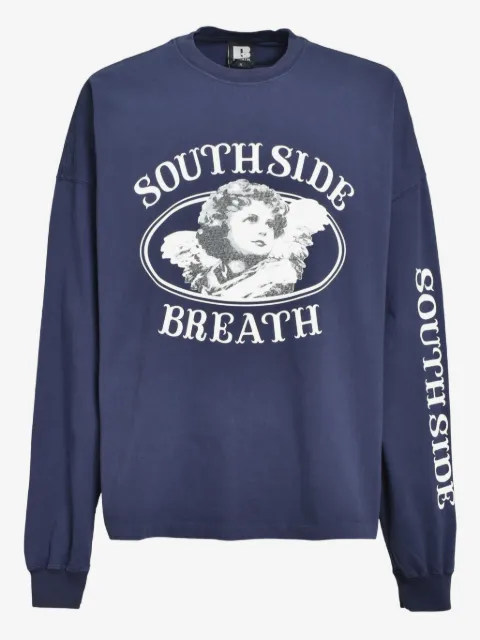 BREATH Angel Langarmshirt mit Logo