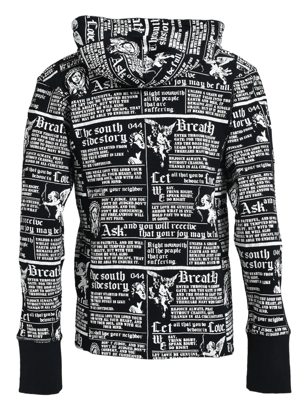 BREATH Skull Wash zip-up hoodie | Hoodies | Image 2