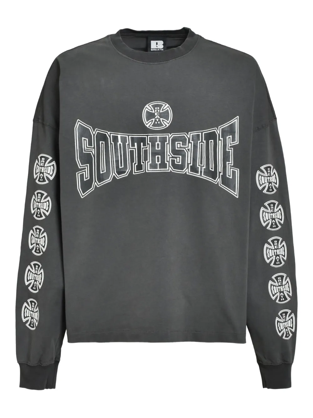 BREATH Southside long-sleeve T-shirt | Black | Image 1