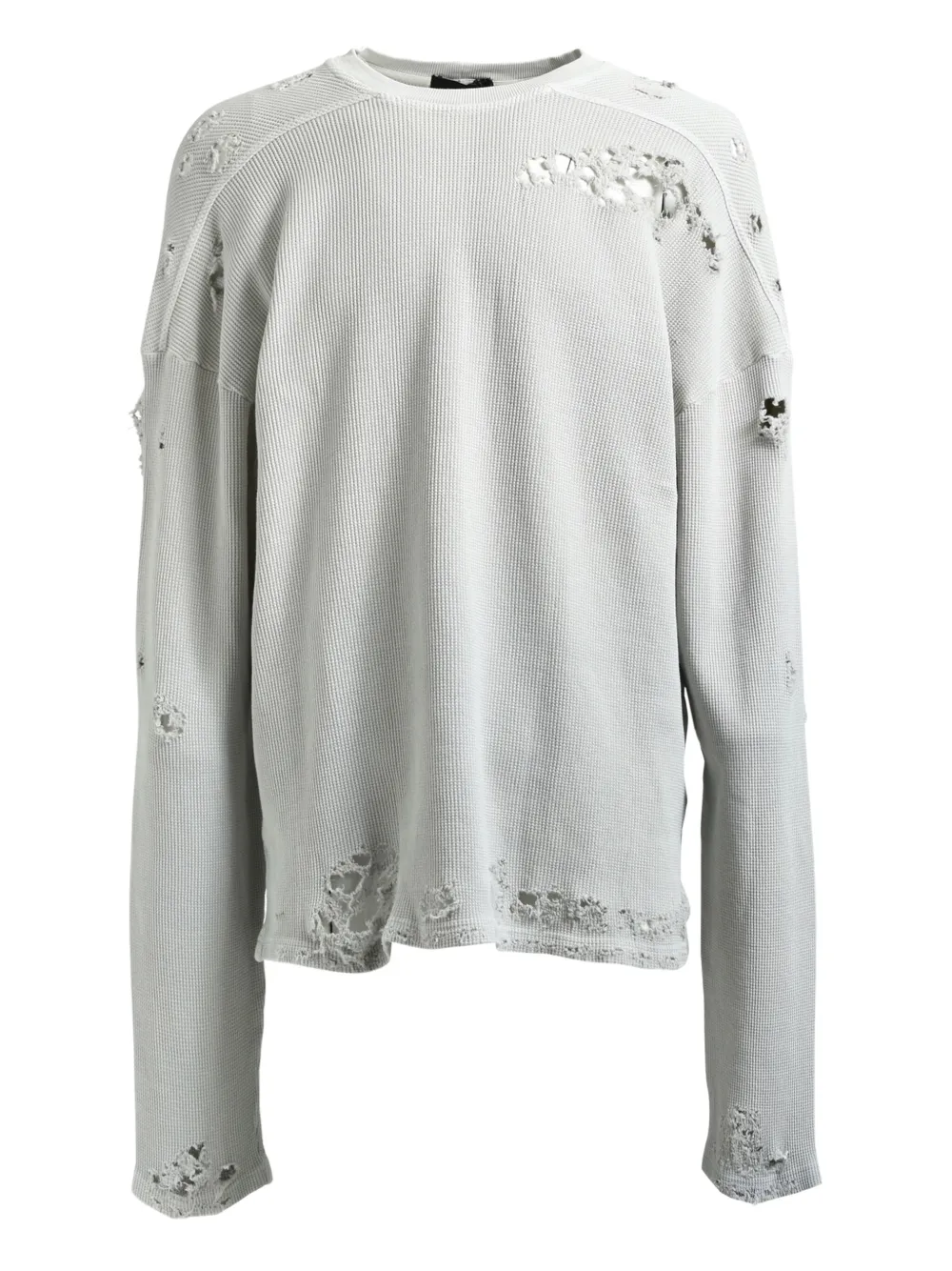 BREATH playera Fade Damage | gris | Image 1