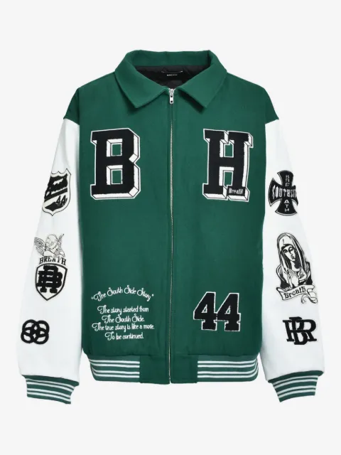 BREATH BH-appliqué jacket