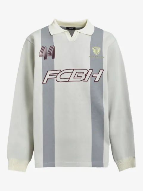 BREATH Uniform polo-collar sweater
