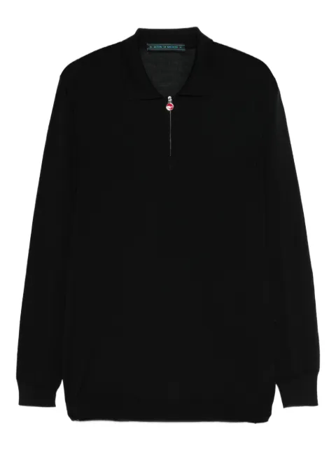 Kiton playera tipo polo con cierre