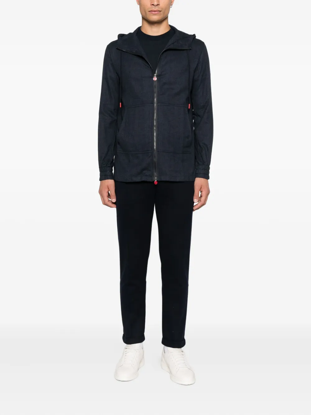 Kiton hooded zip-up jacket | Hooded Jackets | Image 2