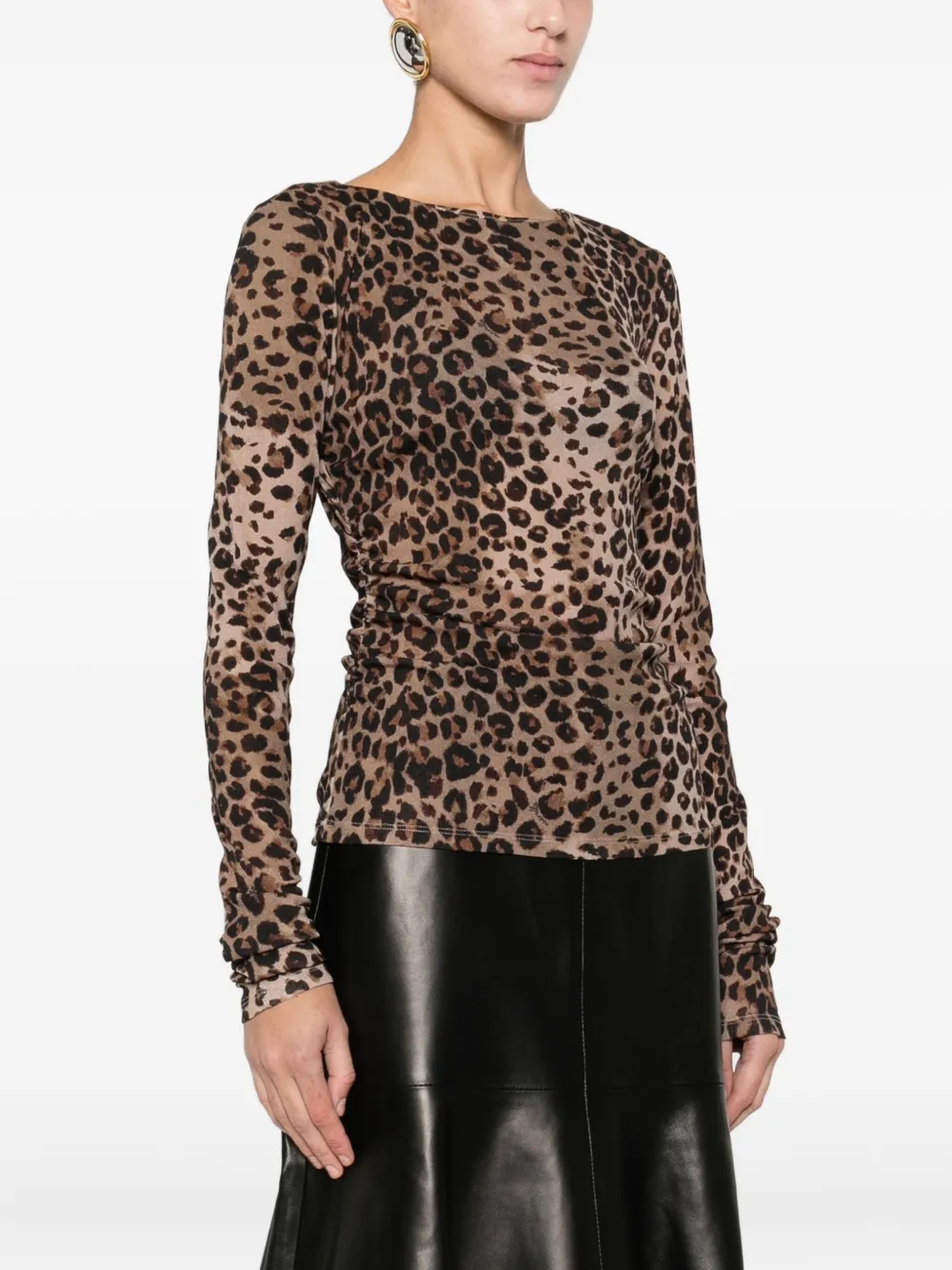 Marella Sigma T-shirt In Animal Print