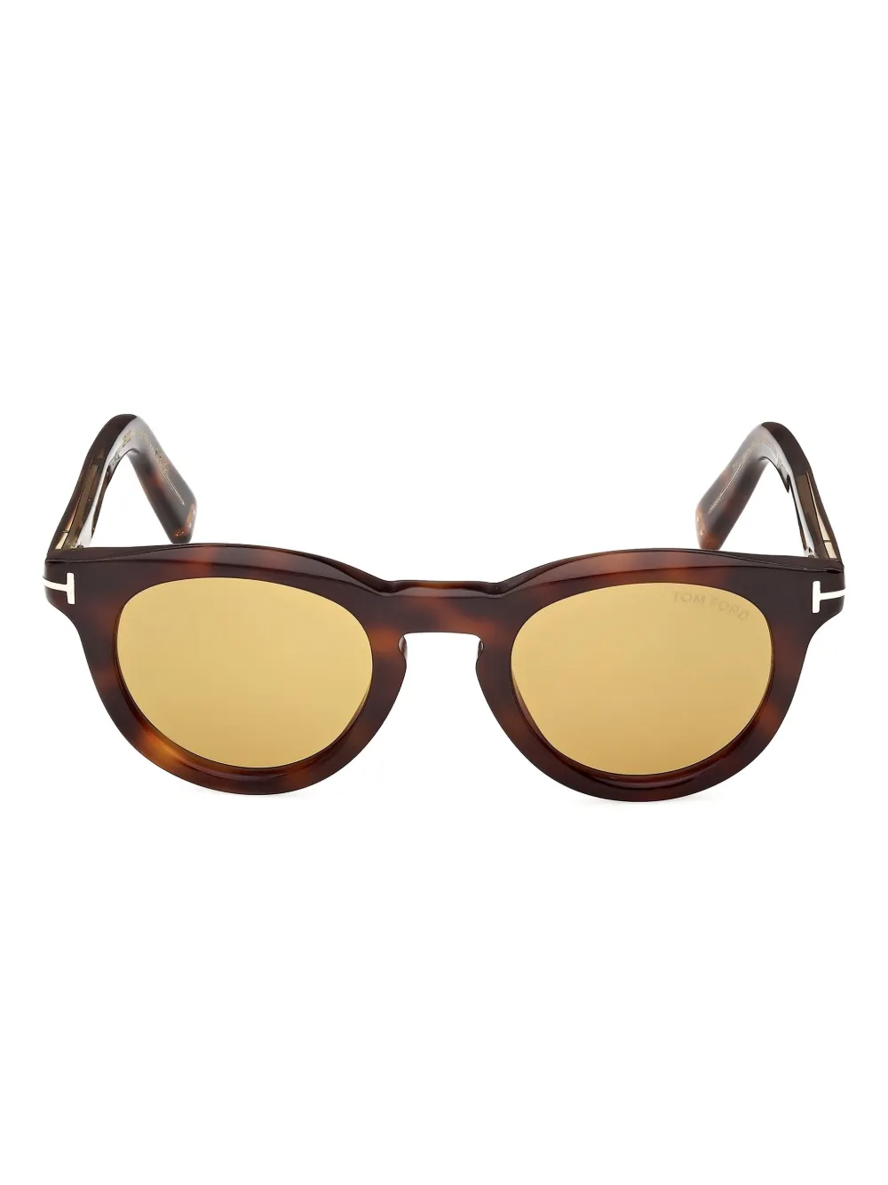 TOM FORD Eyewear tortoiseshell-effect sunglasses - Marrone