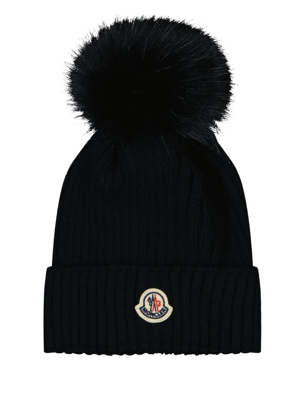 Moncler pompom beanie hat | azul | Image 1