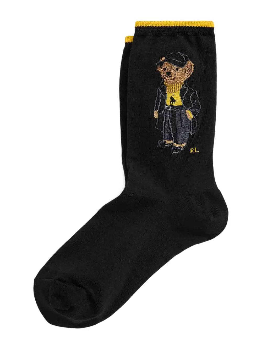 Polo Ralph Lauren Polo Bear Socks In Black