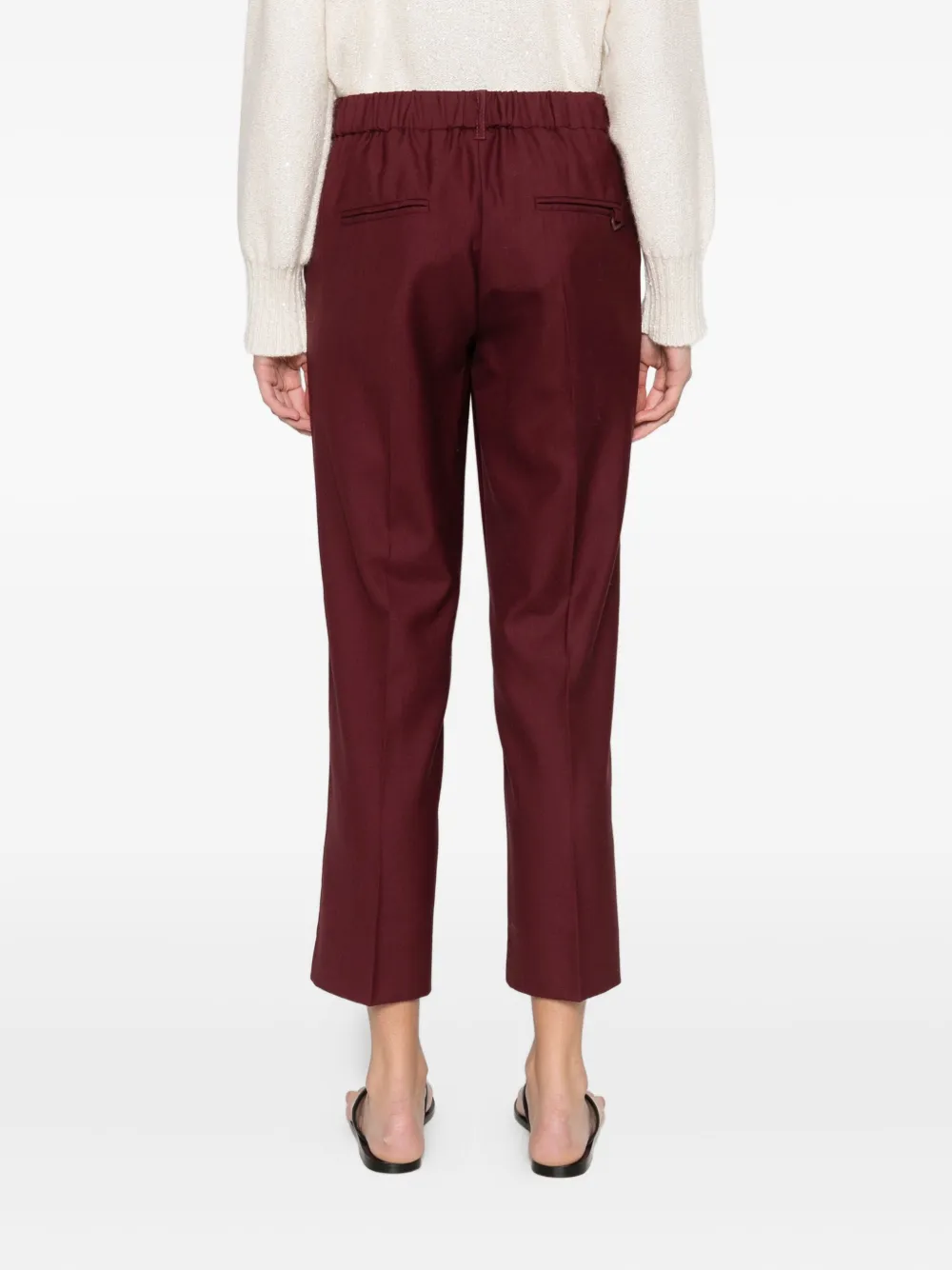 Marella Matrice Trousers In Red