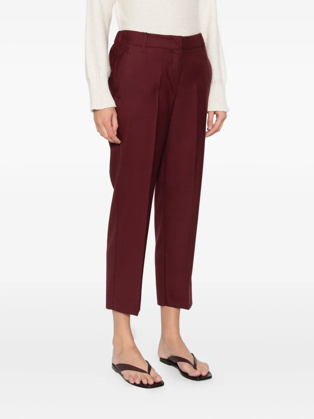 Marella Matrice Trousers In Red