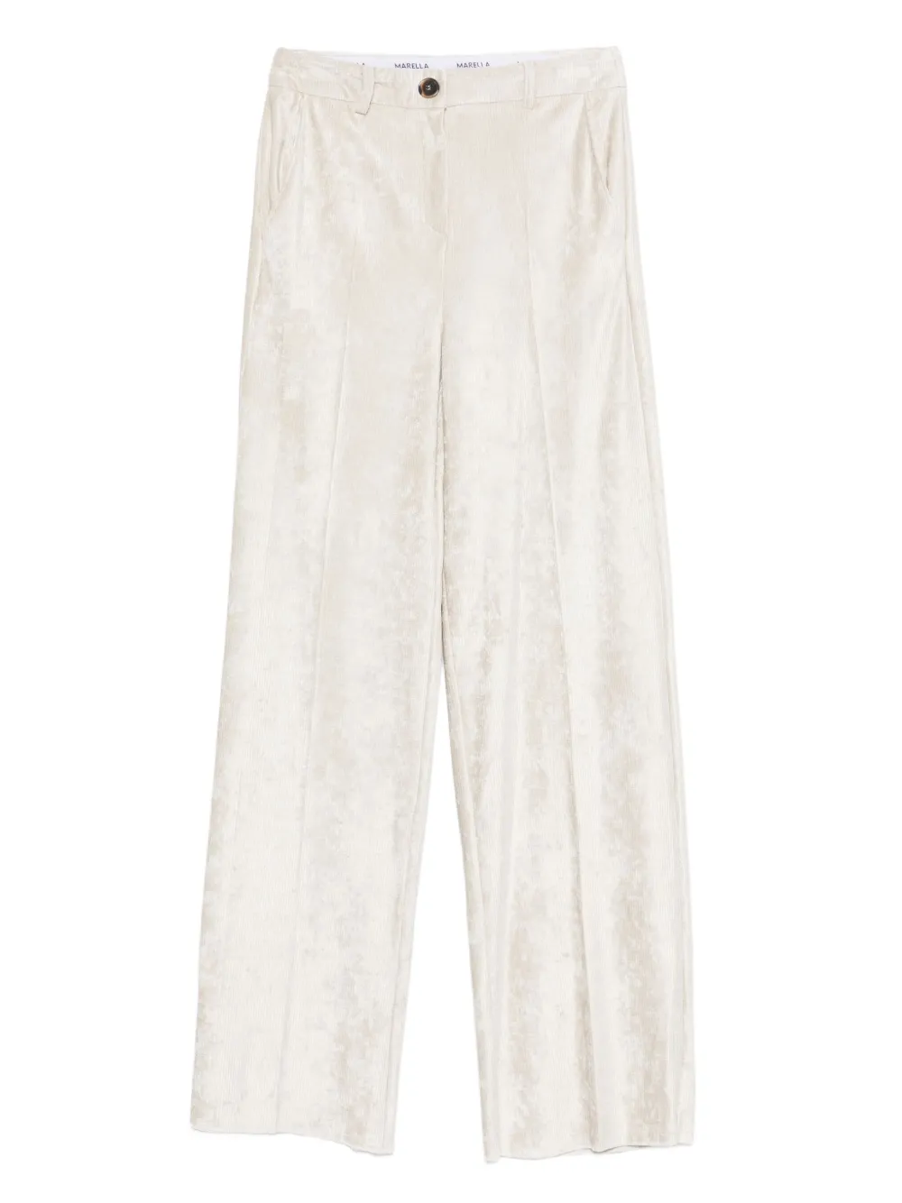 Marella Avana corduroy trousers | White | Image 1