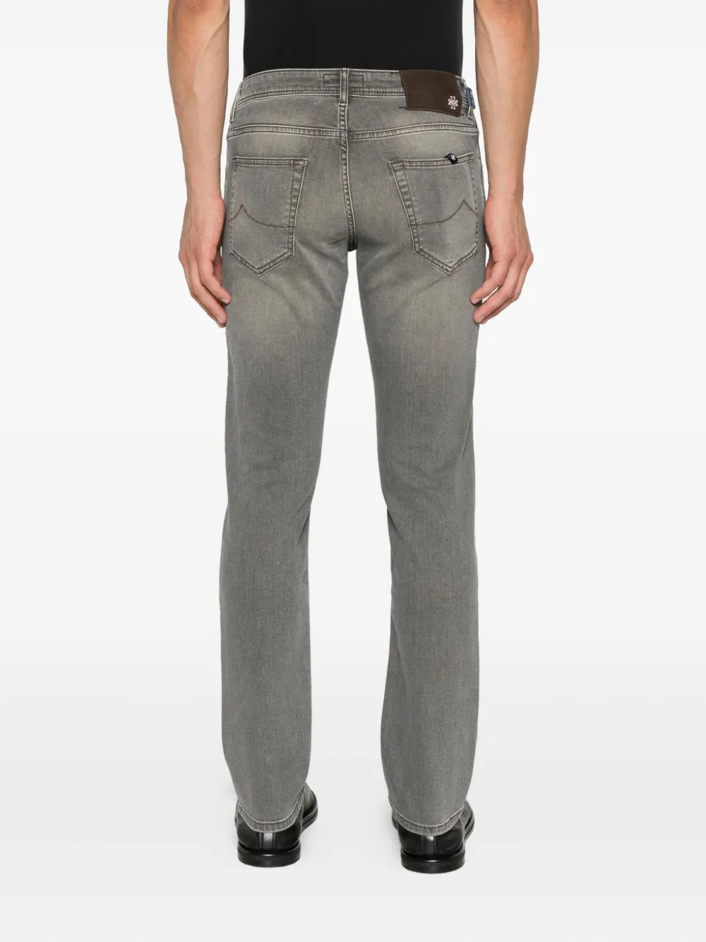 Jacob Cohën Jeans met vijf zakken Grijs