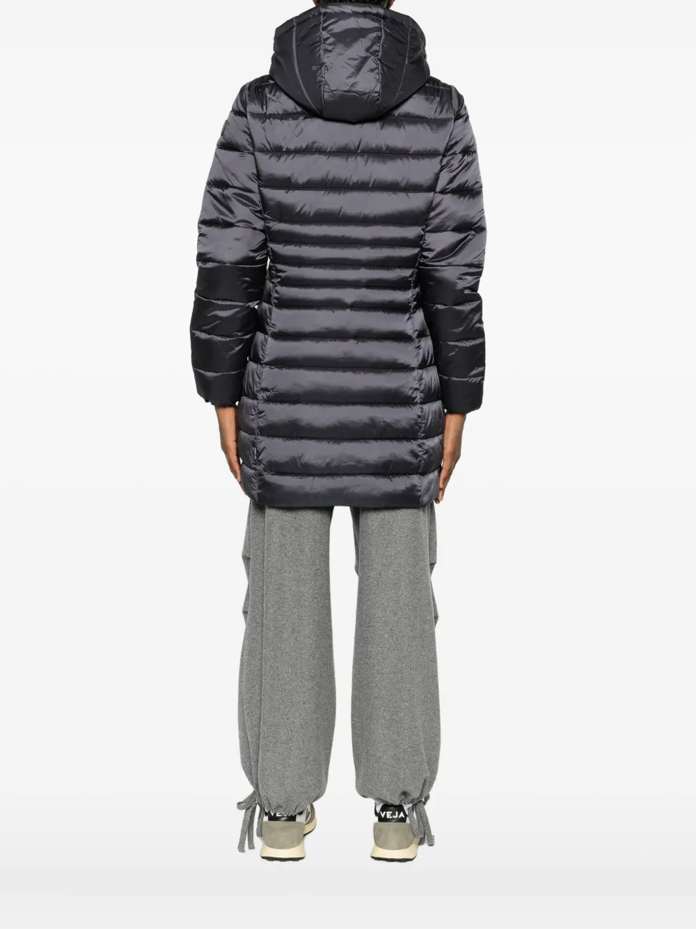 Save The Duck Reese Hooded Jacket In Black