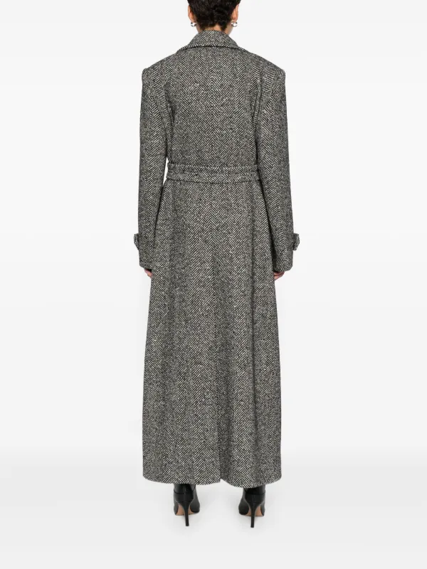 Tagliatore ヘリンボーン コート | グレー | FARFETCH JP