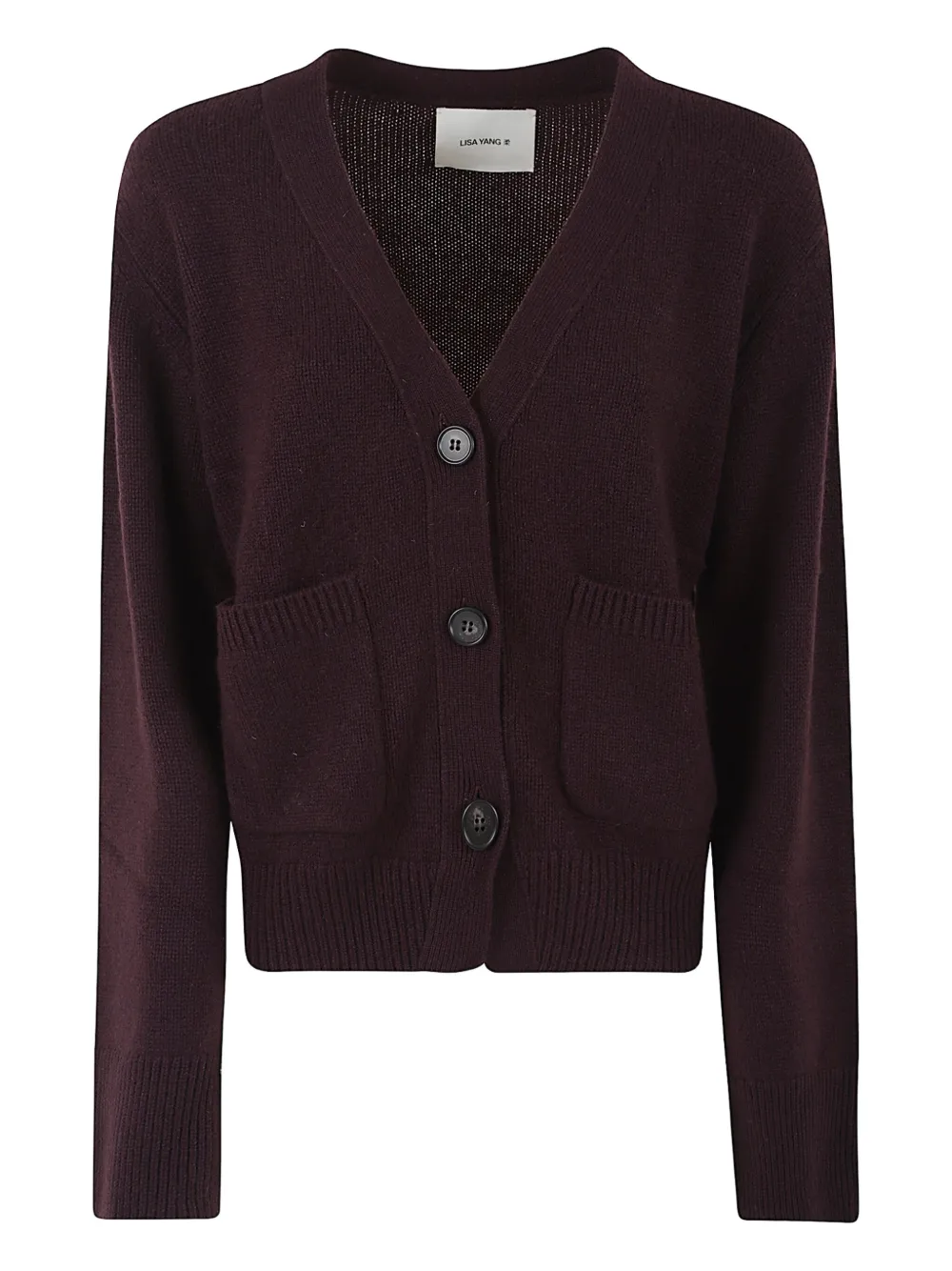 Lisa Yang Danni Cardigan In Purple
