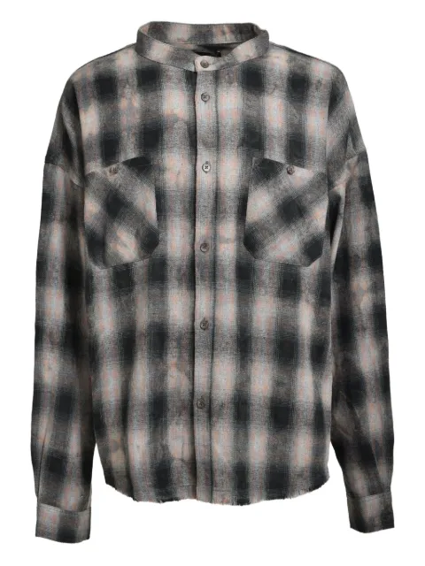 BREATH plaid-pattern shirt