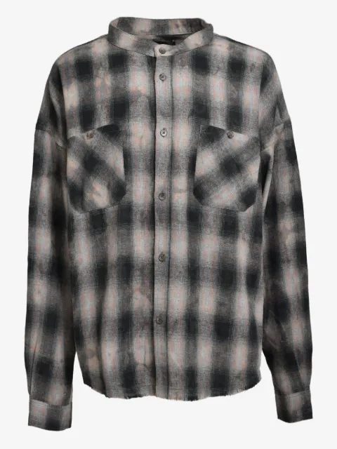 BREATH plaid-pattern shirt