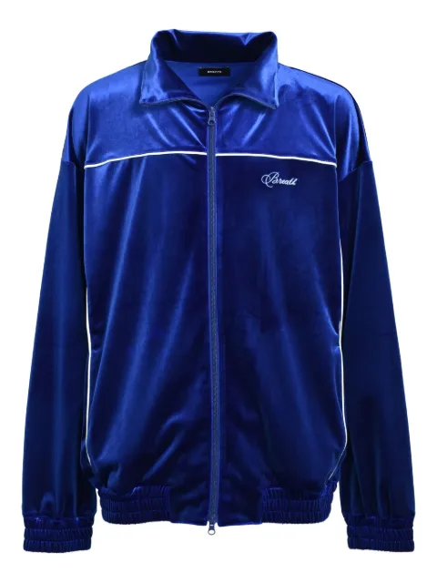 BREATH Script logo piped jacket