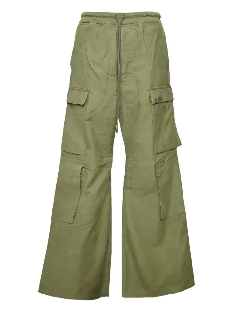 Readymade cargo flare trousers