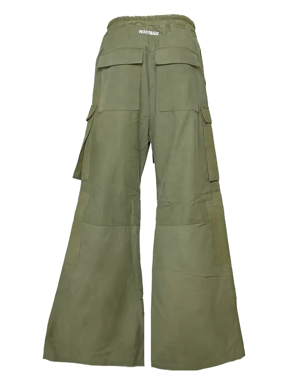 Readymade Cargo flared broek - Groen