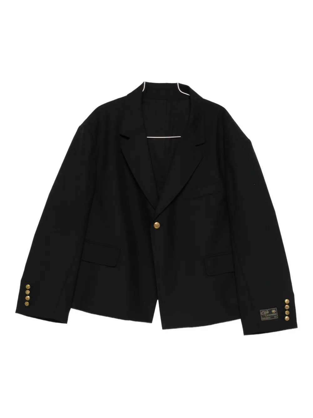 Willy Chavarria button-up jacket - Nero