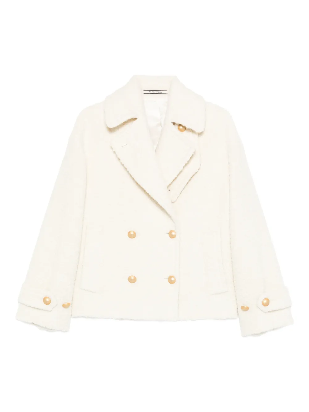 Tagliatore Sheila double-breasted coat - Nude