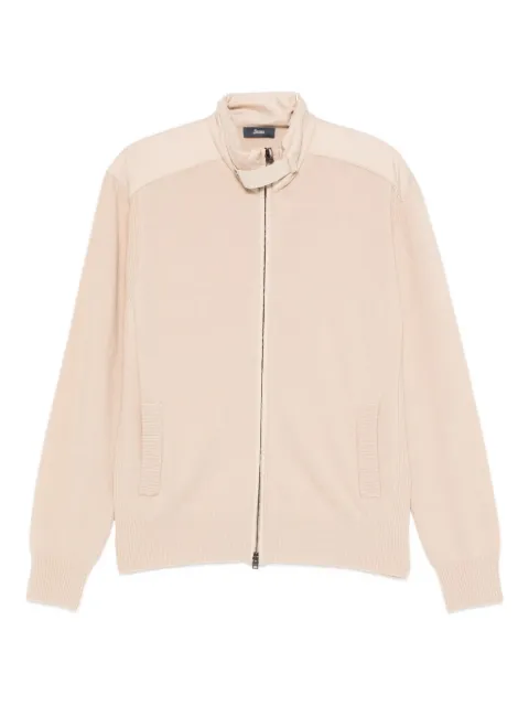 Herno cardigan à fermeture zippée