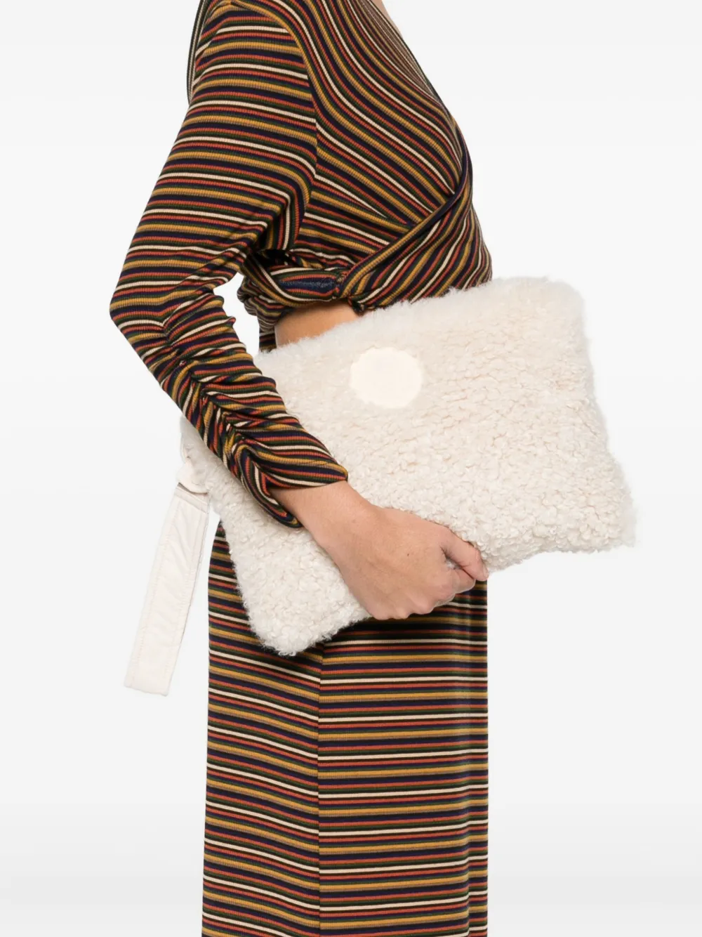 Save The Duck textured make-up bag | Image 2