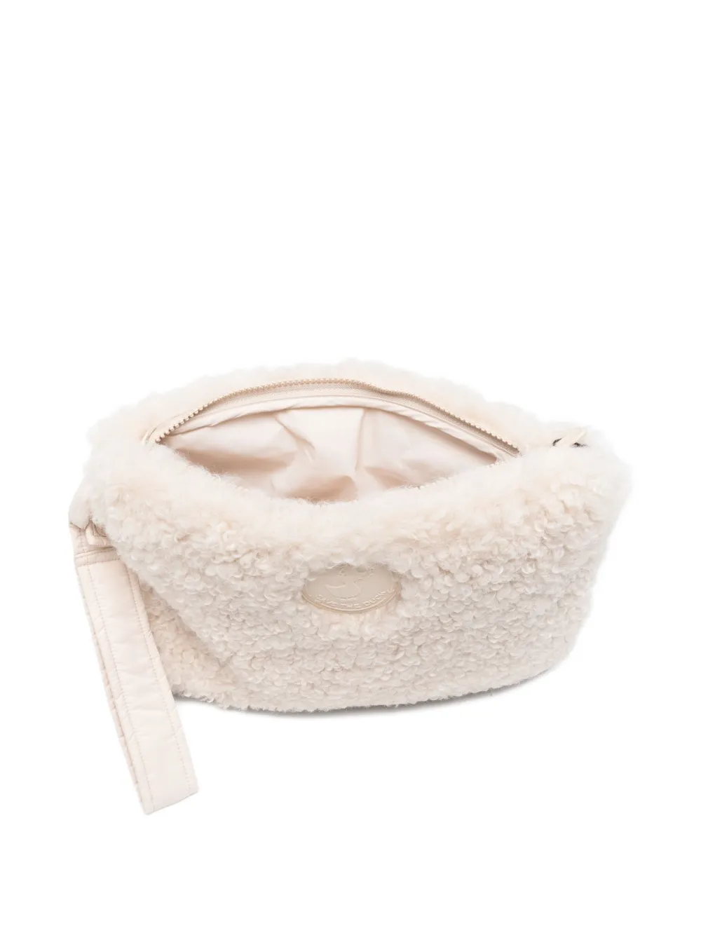 Save The Duck Textured Make-up Bag In Neutral