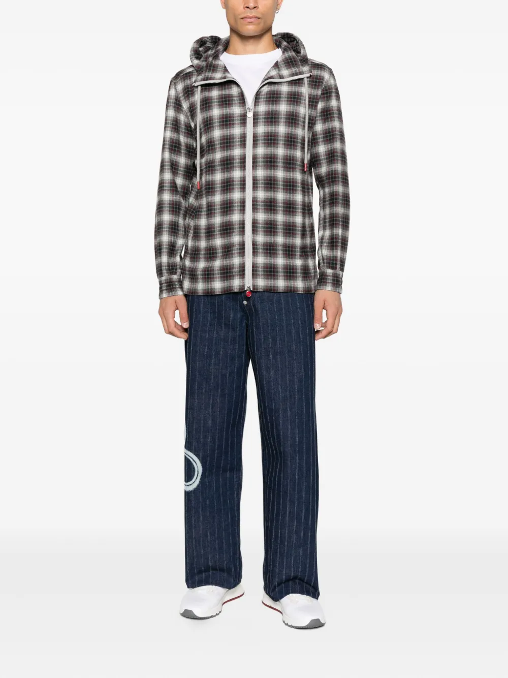 Kiton hoodie a cuadros con capucha | Hoodies | Image 2