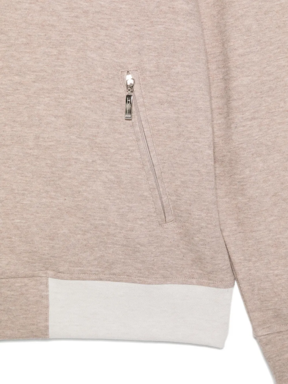 Doriani Cashmere Kasjmier vest met capuchon Beige